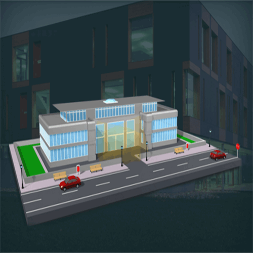 حفاظت محیط بیرون با دوربین حرارتی